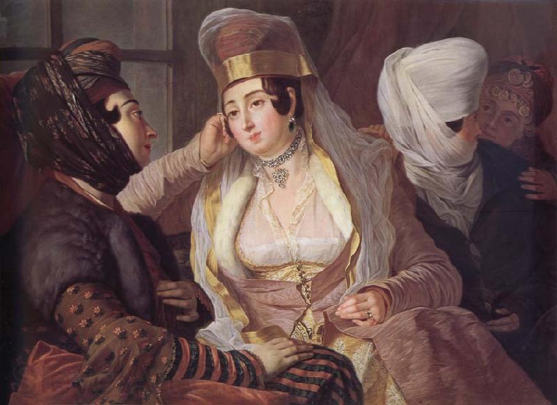 Antoine de Favray Maltese Women Spain oil painting art